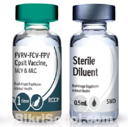 বিড়াল ও কুকুরের Rabies ও Flu vaccine